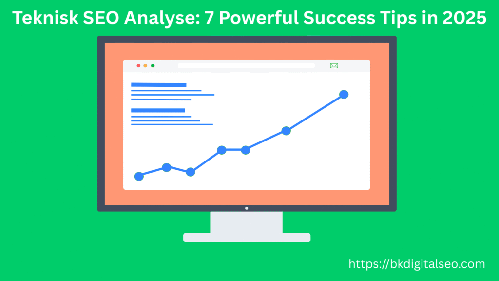 teknisk seo analyse for digital marketing