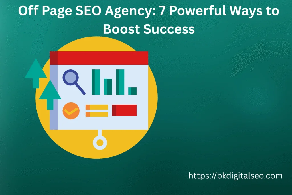 off page SEO agency digital marketing team