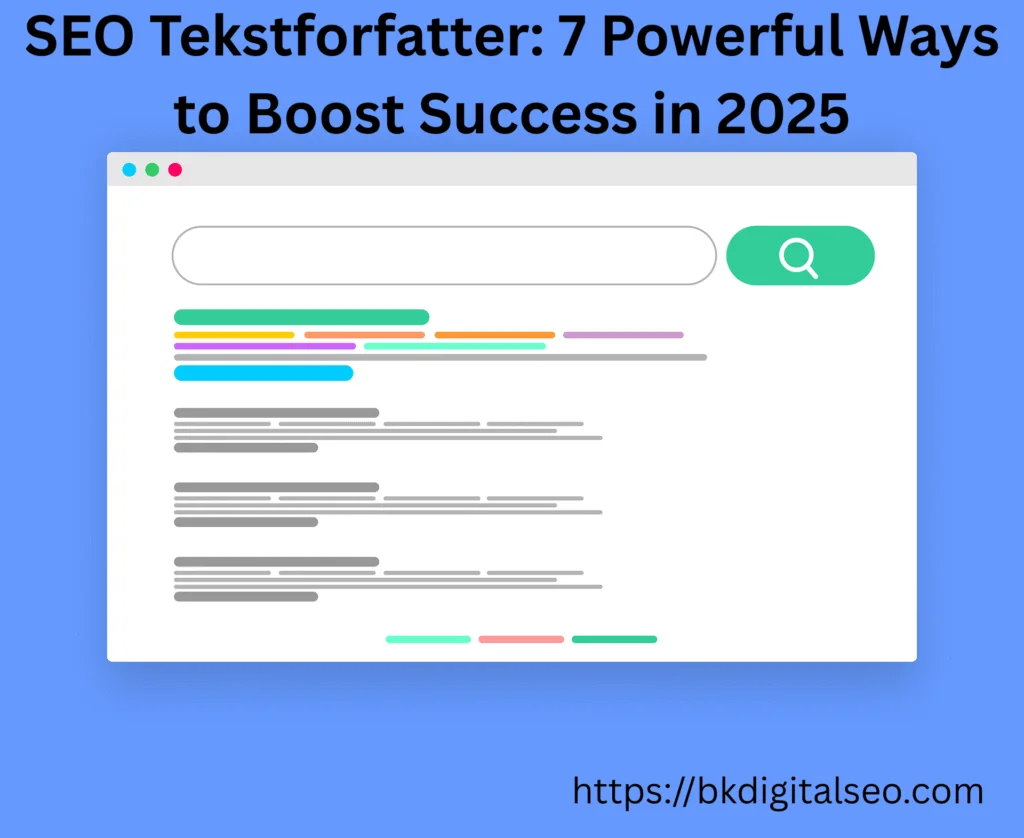 SEO tekstforfatter creating engaging optimized digital content for marketing success