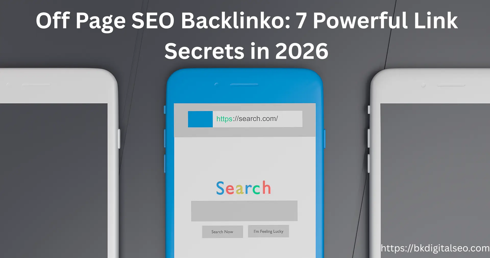 Off page SEO backlinko concept showing backlinks and authority growth