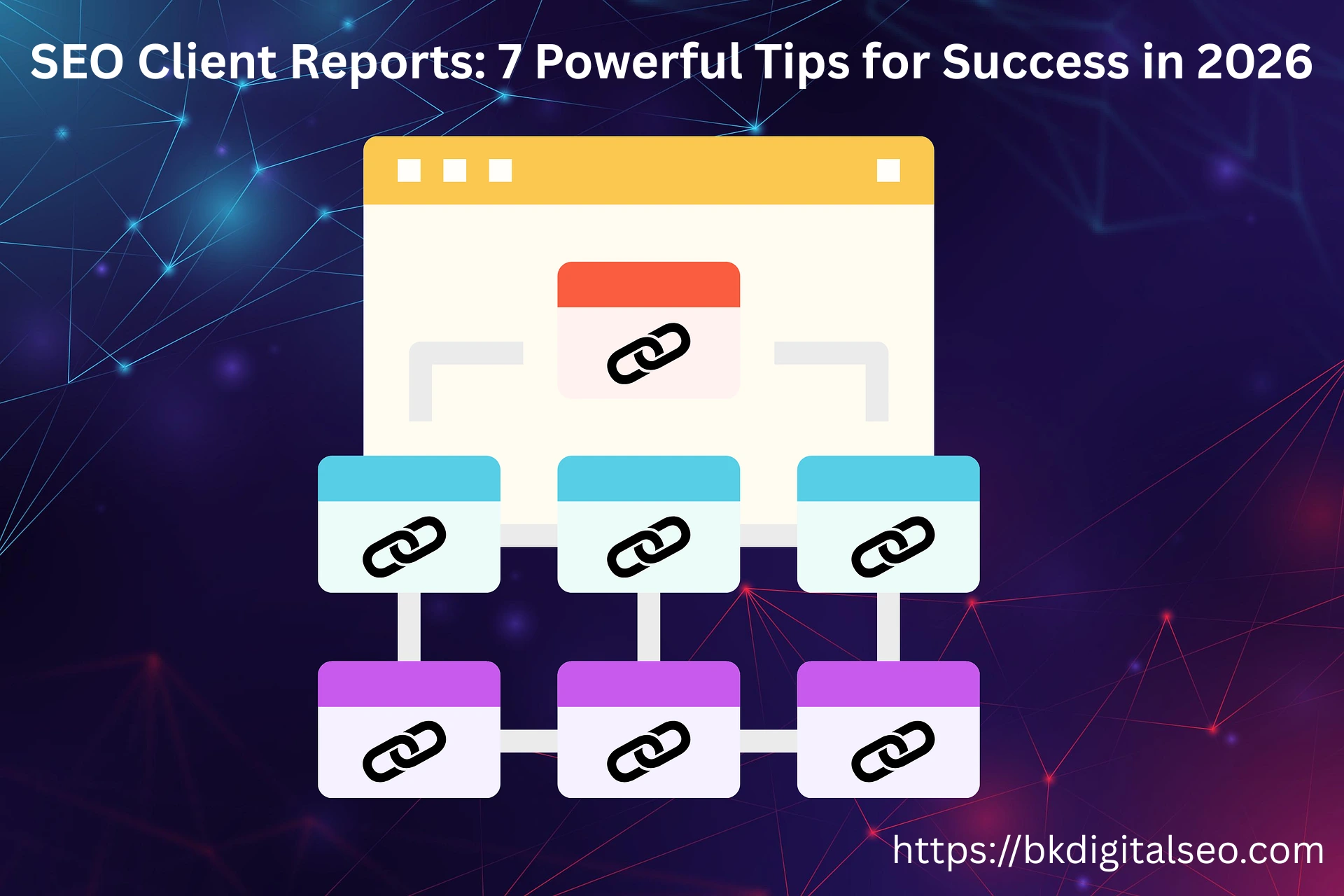 SEO client reports dashboard showing traffic, rankings, and conversions
